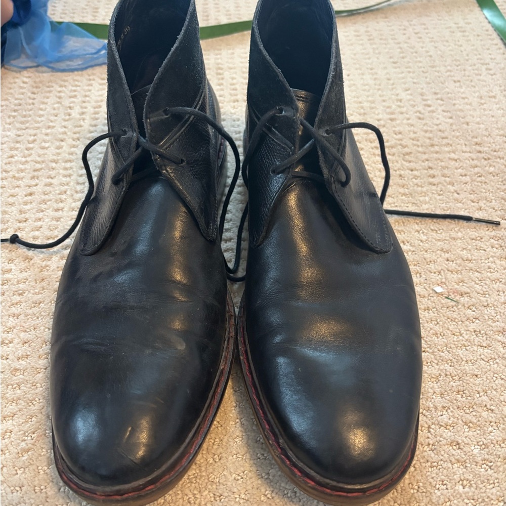 Cole Haan Black Chukka Boots Size 9.5